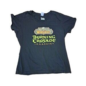 World of Warcraft Burning Crusade Classic Blizzard T-shirt Womens XL X-Large